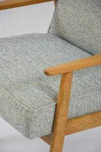 Image 5 of Fauteuil Snieznik crème-bleu