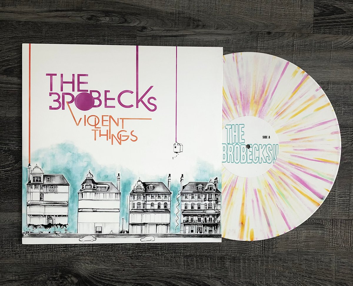 ***LIMITED EDITION*** THE BROBECKS “Violent Things” 12 inch Vinyl and