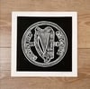 "Irish Free State coin 1928" print