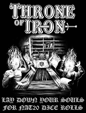 Image of Throne Of Iron "Satanic Panic" Tshirt