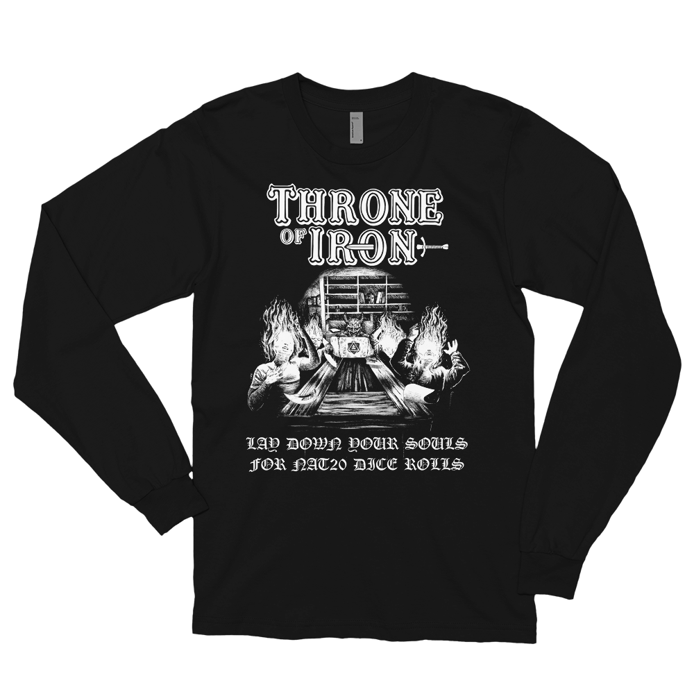 Image of Throne Of Iron "Satanic Panic" Long Sleeve Shirt