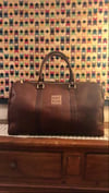 K&YFOB weekender bag in "TESTA DI MORO" BROWN