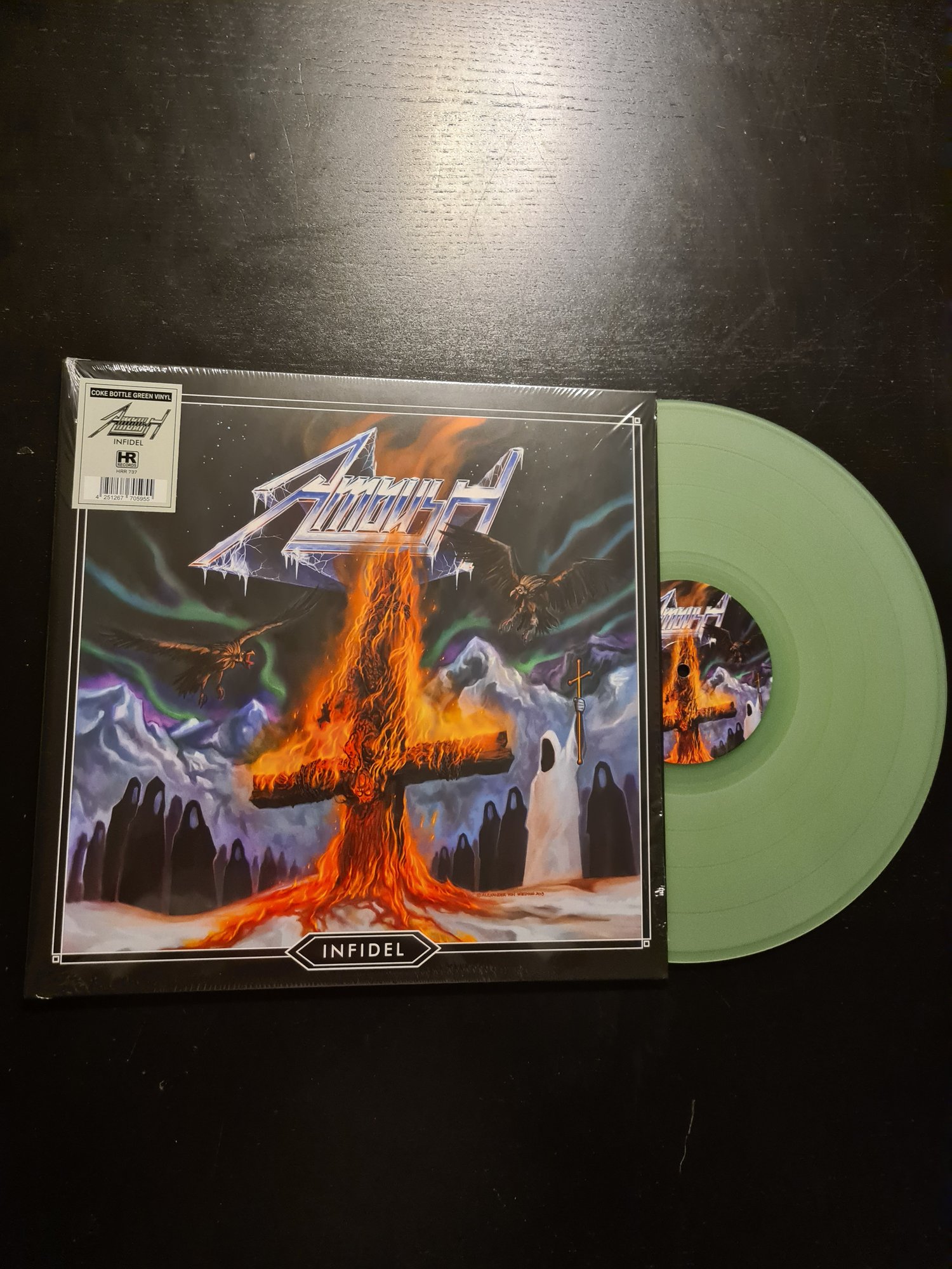 Image of Infidel - LP COKE BOTTLE GREEN