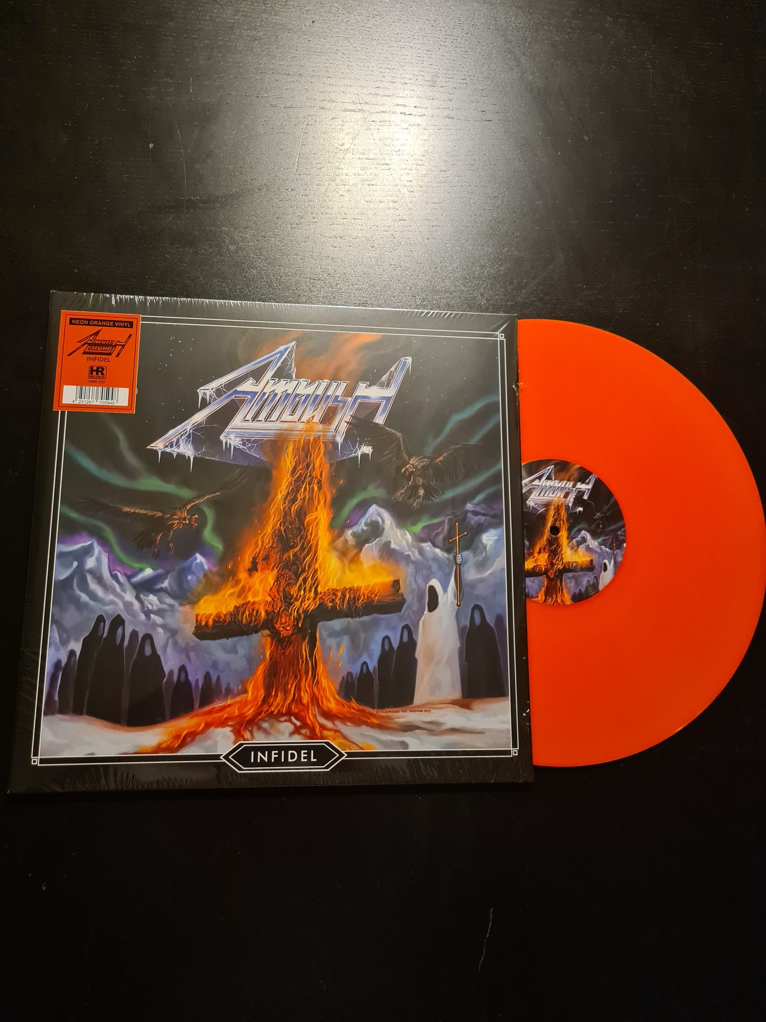 Image of Infidel - LP NEON ORANGE