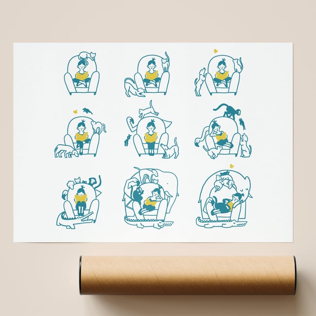 READING DANGEROUSLY II - Poster