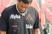 "Alpha Male" Red & Black T-Shirts 