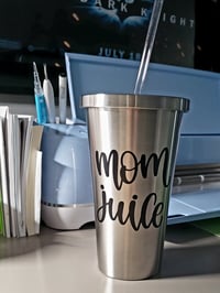 Image 1 of Stainless steel and plastic tumblers