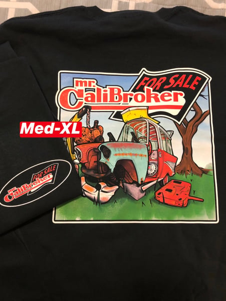 Image of Mr.Calibroker tees (Med-Large only) 