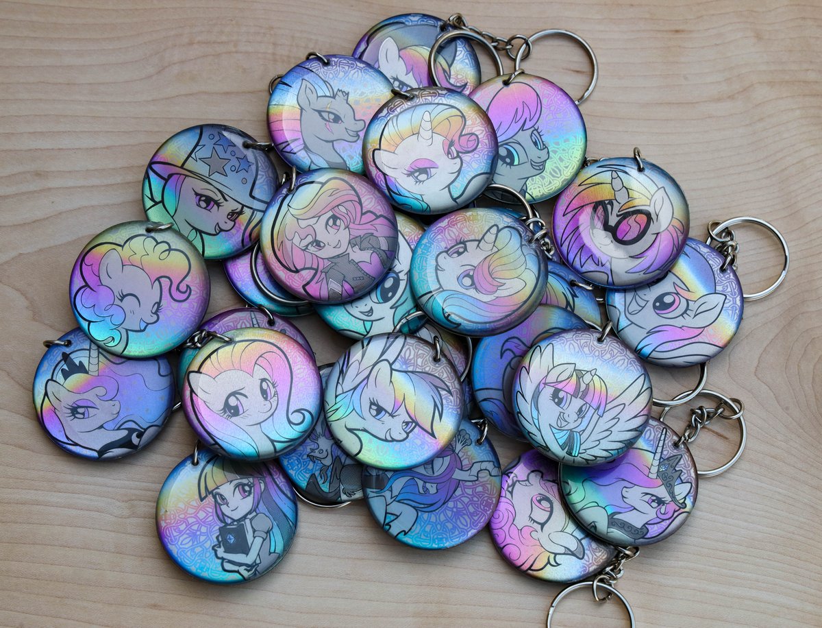 Titanium Keychains My Little Ties