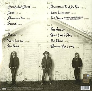 Image of Handwritten TC3 Lyrics 