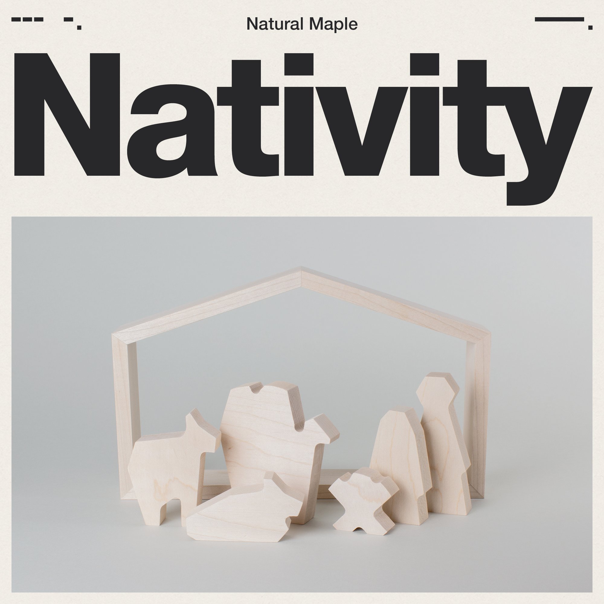 Image of Nativity—Maple