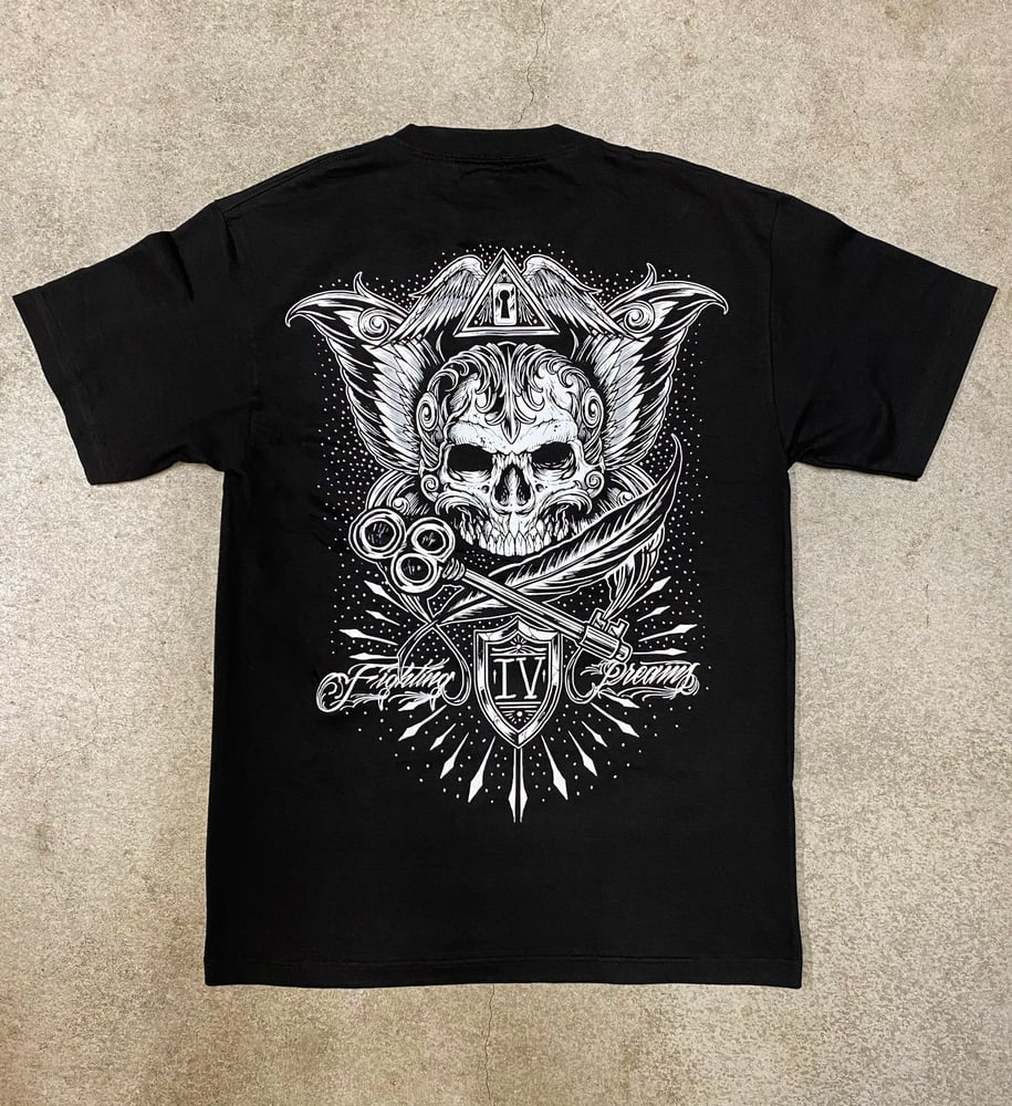 Image of "Skull and Key" Graphic Tee
