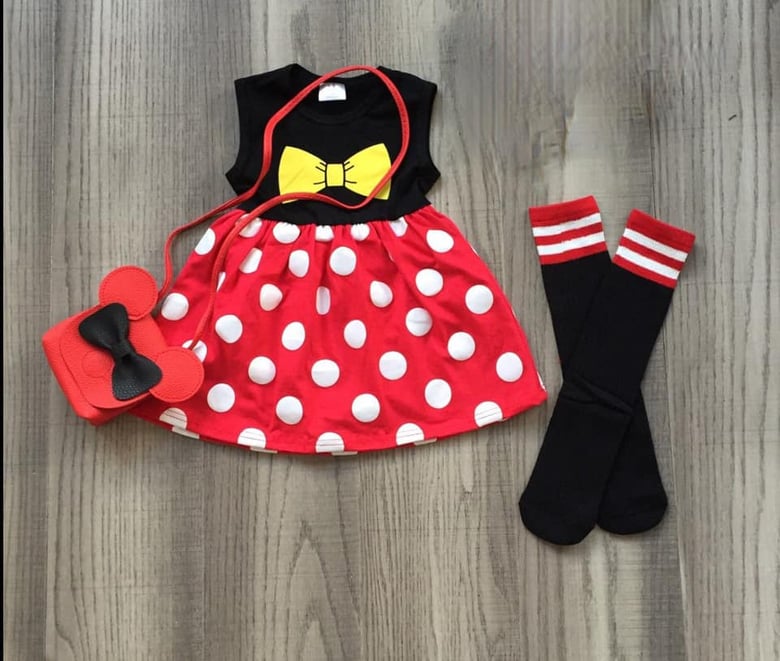 Image of MICKEY DIVA SET WITH PURSE & SOCKS