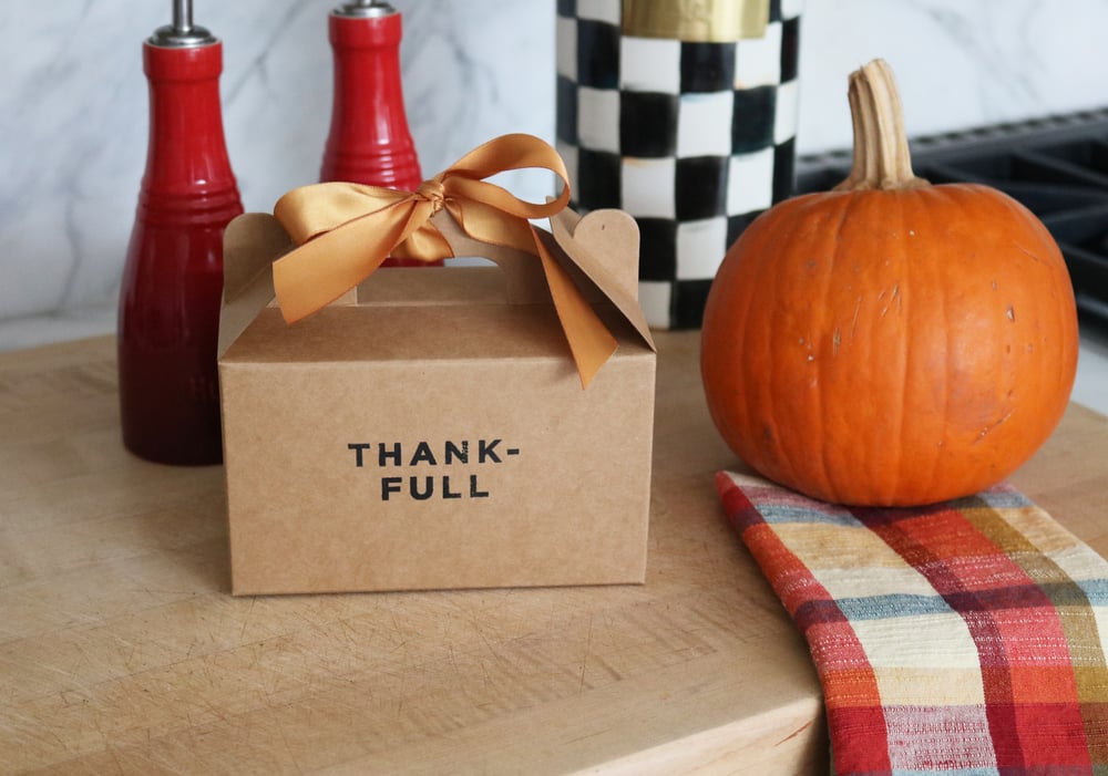 Image of Thank-Full Leftovers To Go Box
