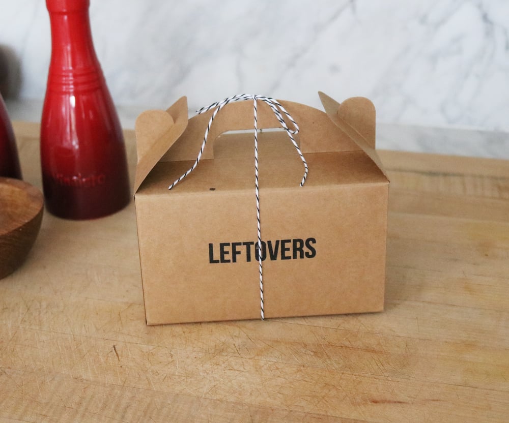 Image of Leftovers To Go Box