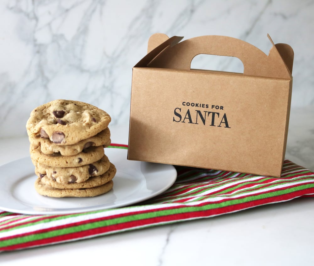 Image of Santa's Cookies Treat Box