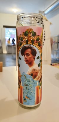 St. Harry Styles Prayer Candle