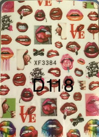 Image 3 of Nail Stickers D116-D120