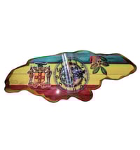 Jamaican Emblem Clock 