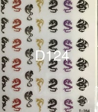 Image 4 of Nail Stickers D121-D125