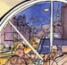 Image of Lola's restaurant, Camden Passage (framed)