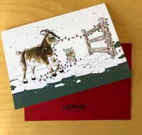 Image 2 of HOLIDAY CARDS - Goats or Sharks!