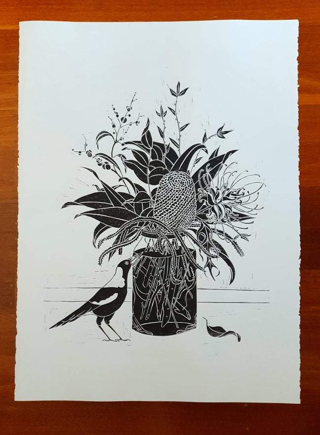 Magpie & Vase