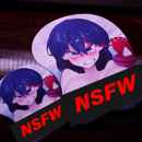 Image 2 of Regular Ryuko 3D Mousepad (SFW/NSFW)
