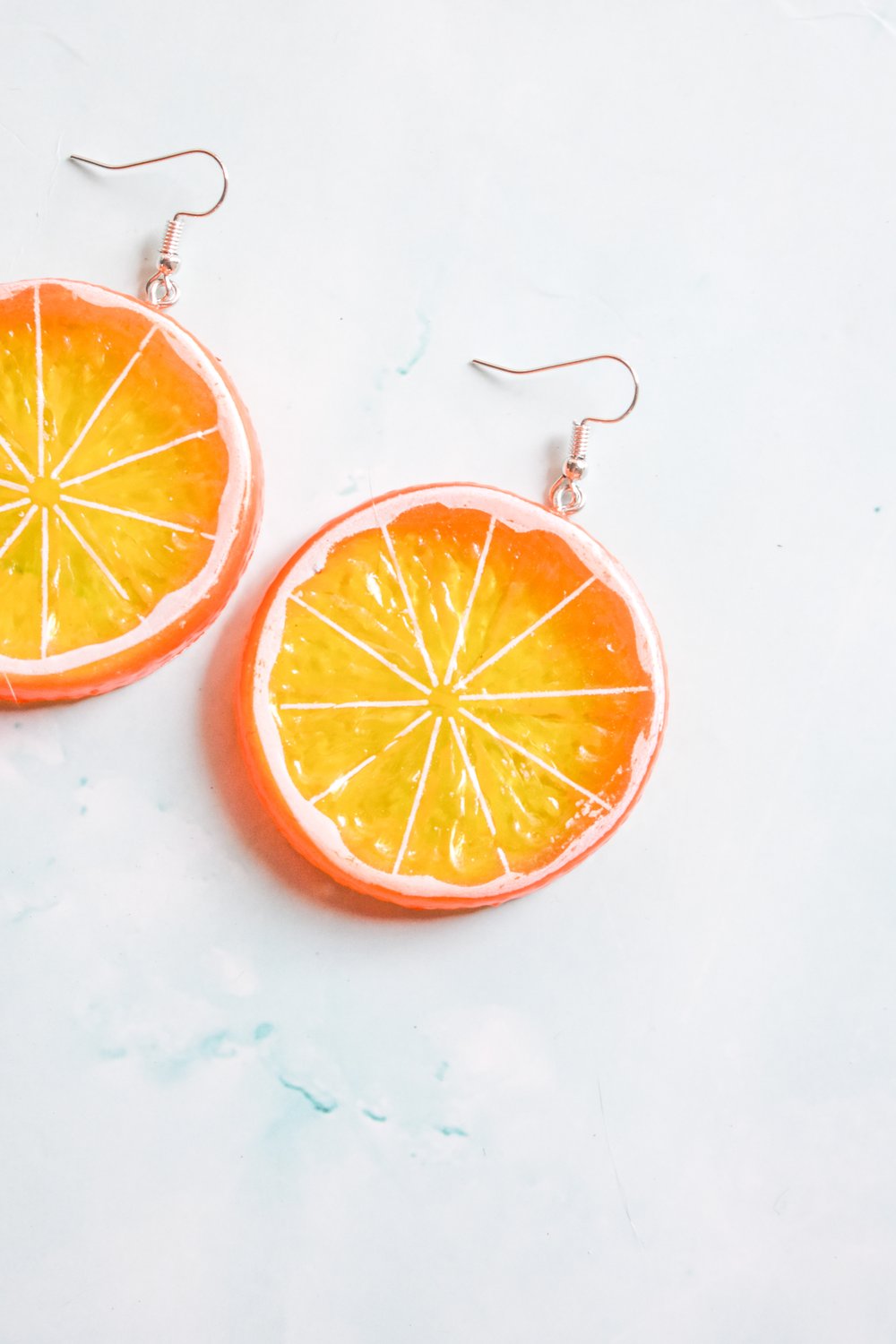 Image of Orange Slice Earrings