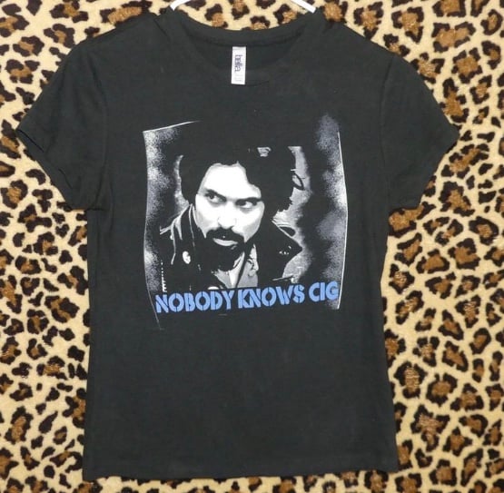 Image of New Old stock -Ladies Original CiG vintage (2005)"nobody knows CIG/yu,i I’ll kill em girls tee