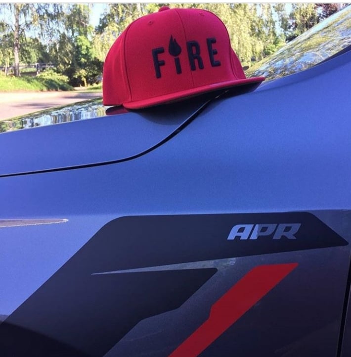 Image of "Signature Fire" Snapback Cap 