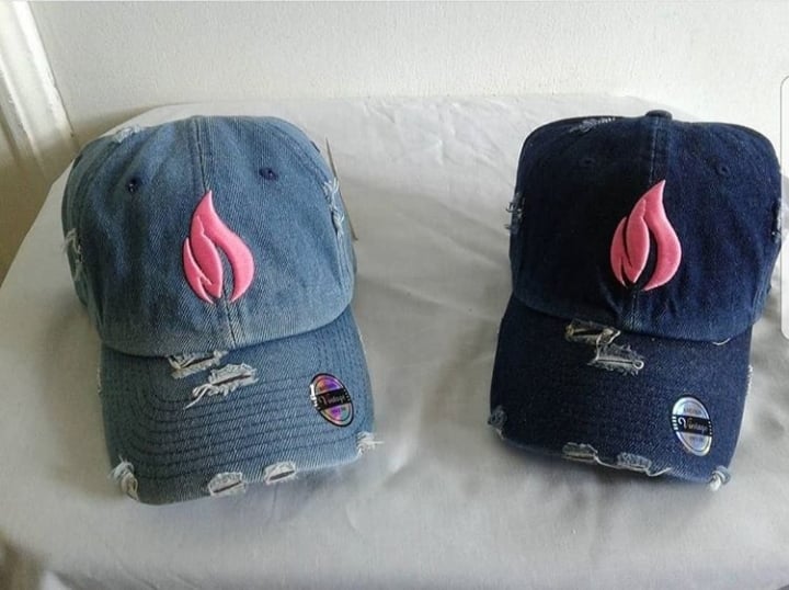 Image of "Distressed Denim" Cap