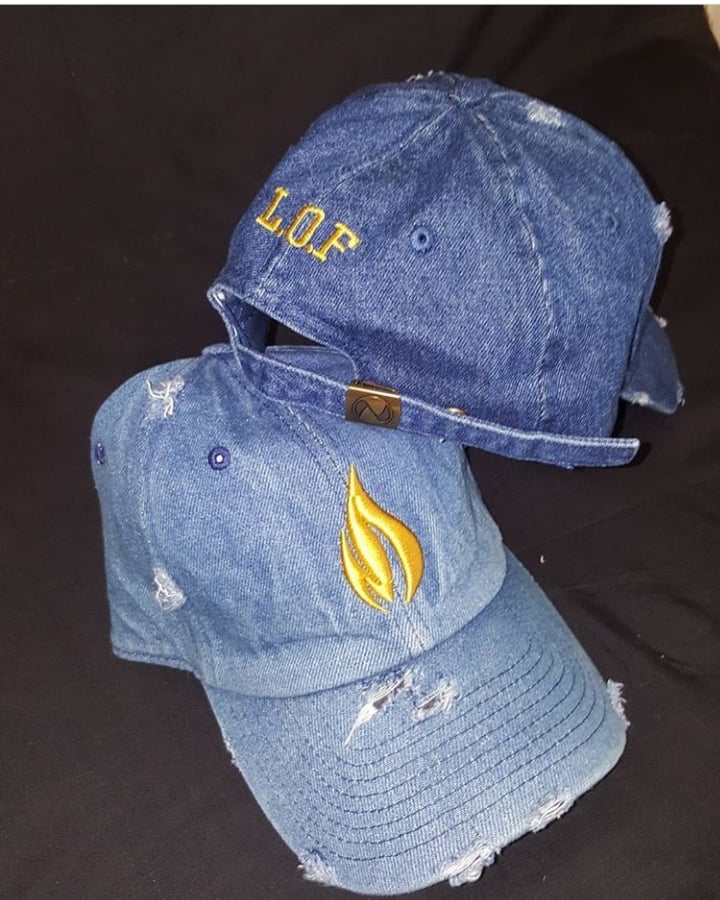 Image of "Distressed Denim" Cap