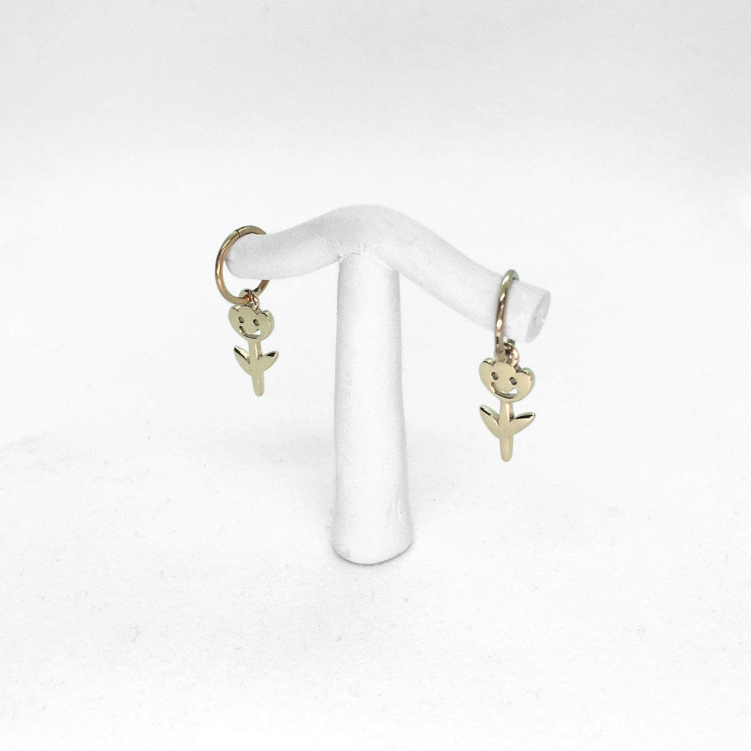 Image of Smiley Tulip Earrings