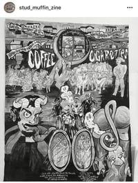 The Slave Labor History of Cigarettes & Coffee Original Mixed Media Poster