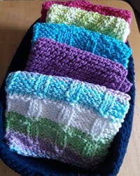 Hand Knit Washcloths
