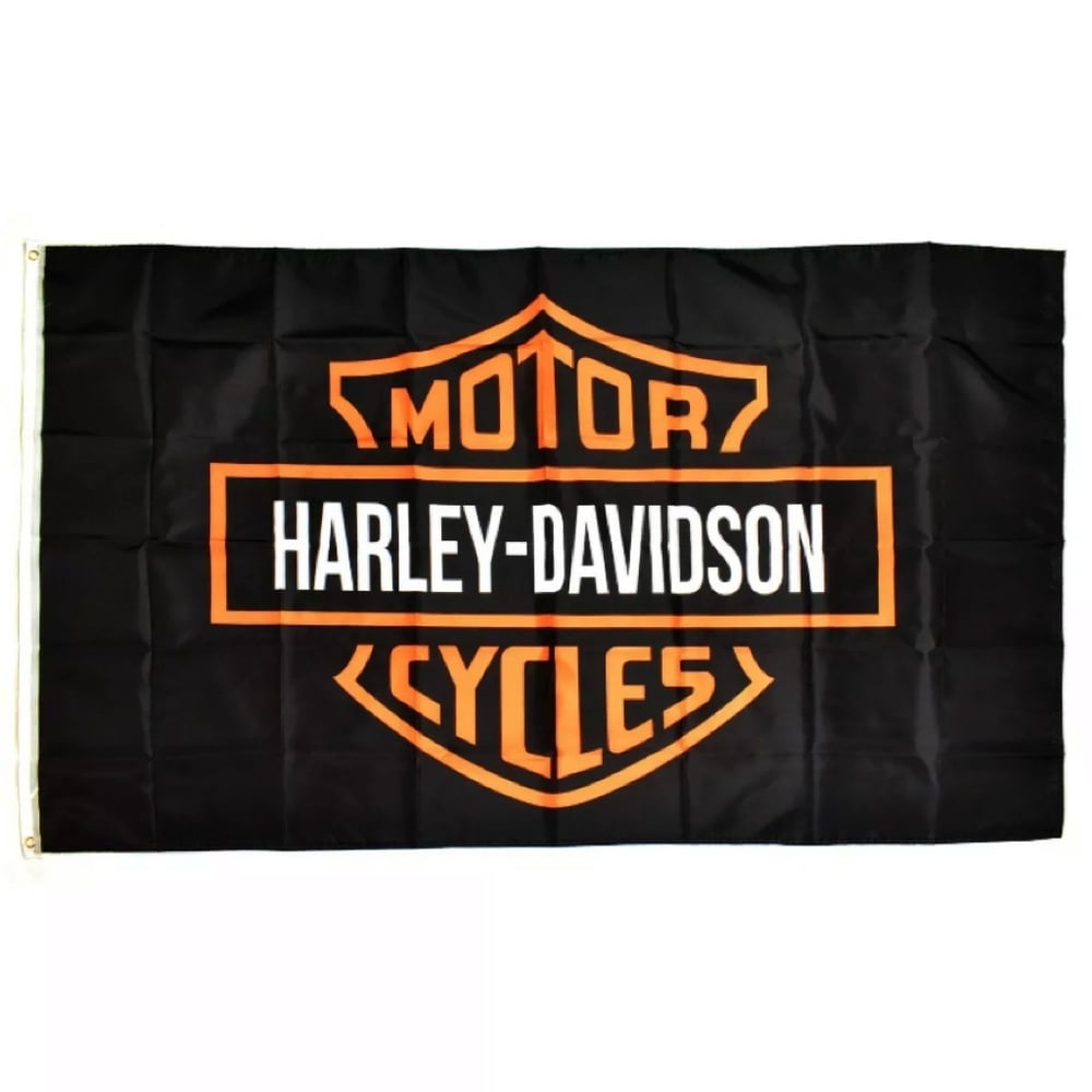 Harley Davidson Flags (3’ x 5’) / Chop Shop Industries Motorcycle ...