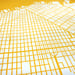 Image of Yellow Silk-Screen Printed Map of San Francisco