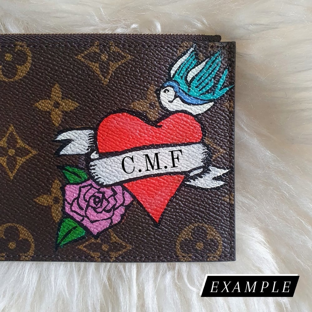 Louis Vuitton Heart Tattoo Wallet 