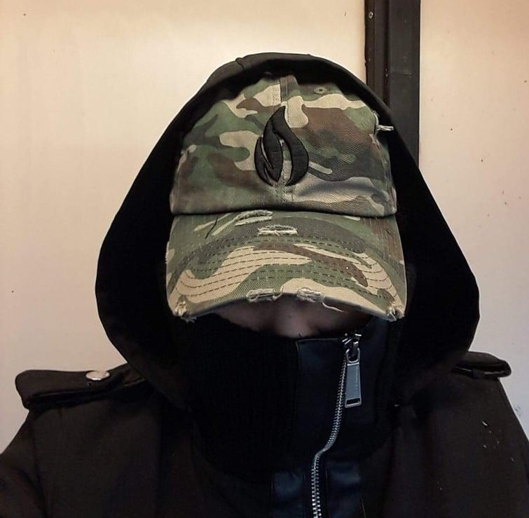 Image of "Distressed Camo" Cap