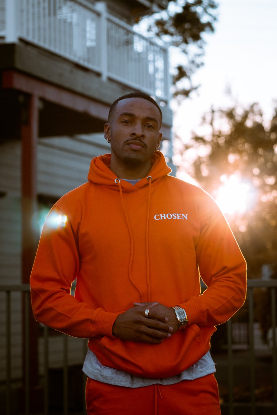 Image of Tangerine Cream Hoodie 