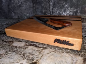 Maple, Walnut & Lacewood Cutting Board #3