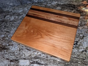 Maple, Walnut & Lacewood Cutting Board #4