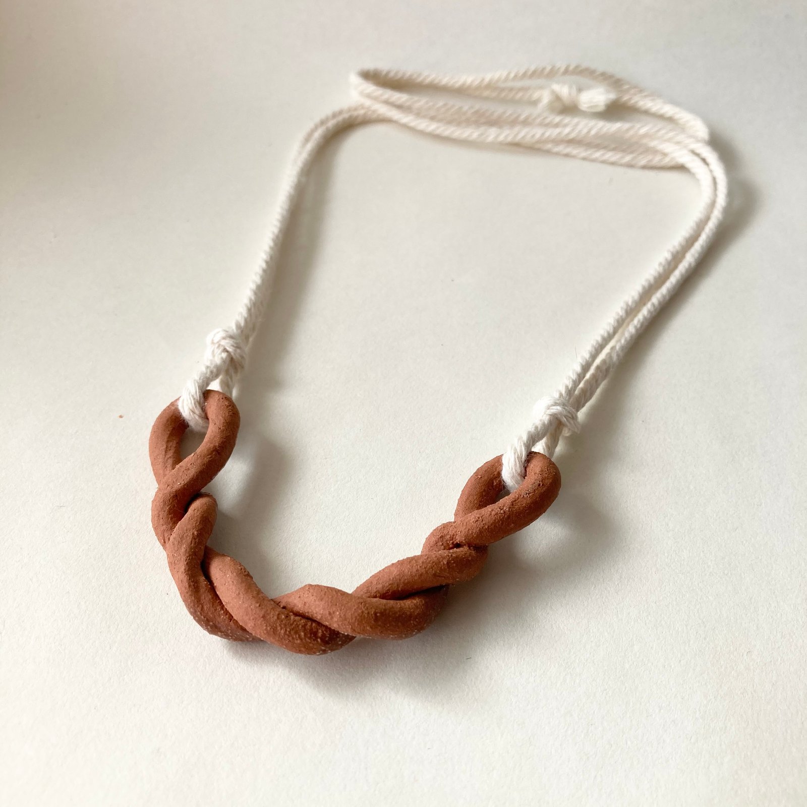 terracotta necklace