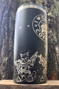 Image 4 of Cats Guns & Coffee 20oz tumbler