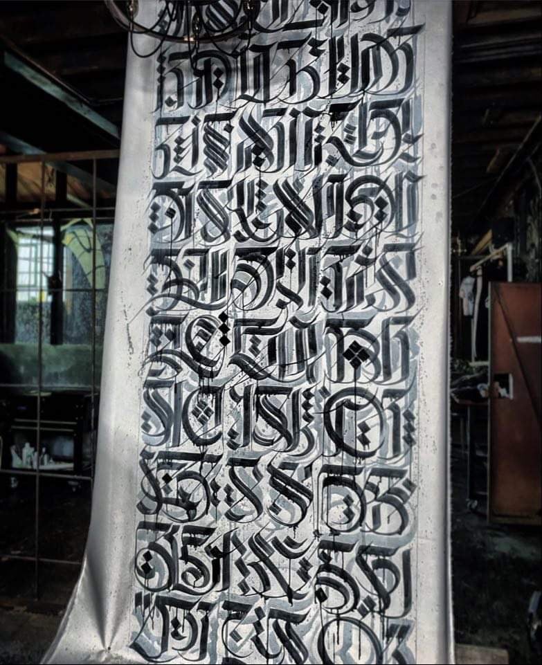 Image of Bespoke Calligraphy Painting