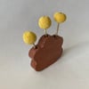 Terracotta Flower Bud Vase