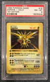 PSA 8 NM-MT Base Set 1st Edition Zapdos 16/102 Pokemon Card