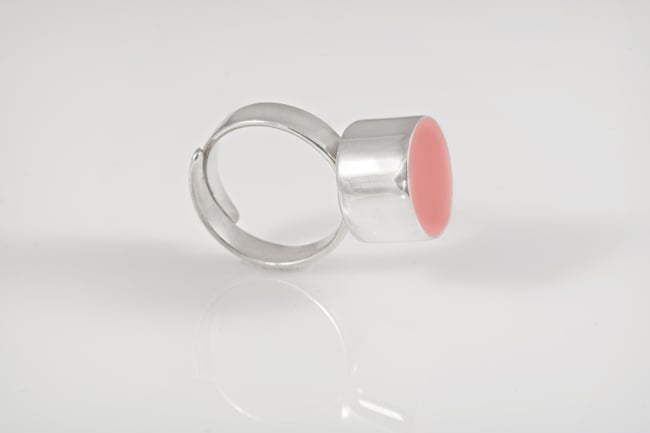 Urban Pop Up Silver Ring - High