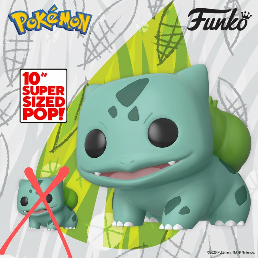 Funko Pop Pokemon XL 454 Bulbizarre 25cm
